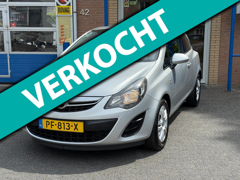 Opel Corsa 1.4-16V |Cruise control|Airco|Stuurbediening| Opvallend nette Auto!