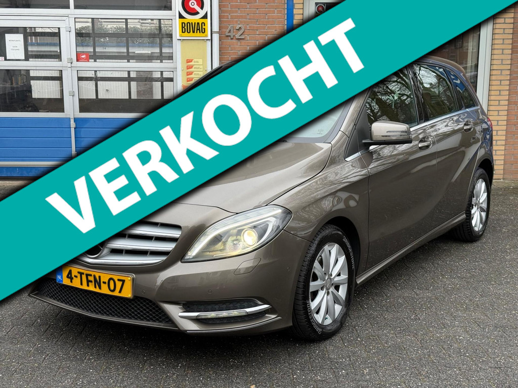 Mercedes-Benz B-Klasse 180 Ambition AUT|1e eigenaar|leer|park. sens. V+A|Cruise-control|ORG.NL+NAP!