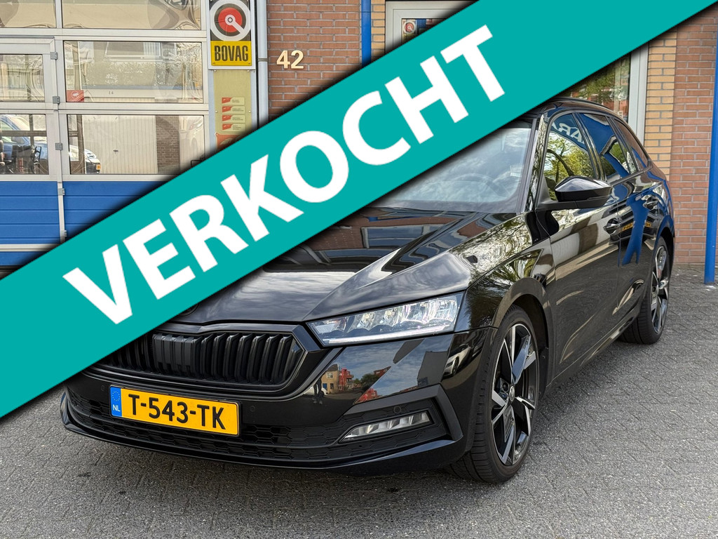Škoda Octavia Combi 1.0 e-TSI Sport Business | Trekhaak | BTW | Automaat | 19 inch velgen | Park. sens. V+A | Adaptive Cruisecontr