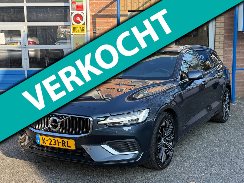 Volvo V60 2.0 T6 Recharge AWD Inscription | trekhaak | Org. NL + NAP | panoramadak | BTW-auto | Lederen bekleding | Pilot assist |
