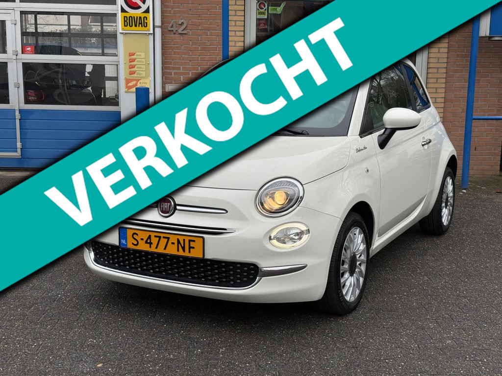 Fiat 500 1.0 Hybrid Dolcevita | Panoramadak | Parkeersensoren | Cruise-control | DAB-radio